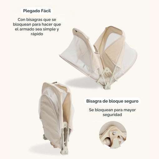 Cargar imagen en el visor de la galería, Moisés Portátil Easy Sleep
